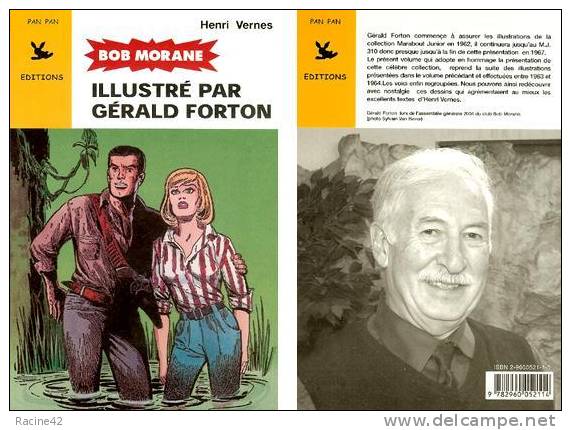 BOB MORANE ILLUSTRE PAR GERALD FORTON TOME 05 - Editions PAN PAN - TIRAGE A PART ET AVEC EX-LIBRIS N°84/150 - Tirages De Tête