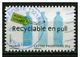 Année 2008 - Y&T 4212 - Timbrez Des Idées Durables - Recyclable En Pull - Oblitérés