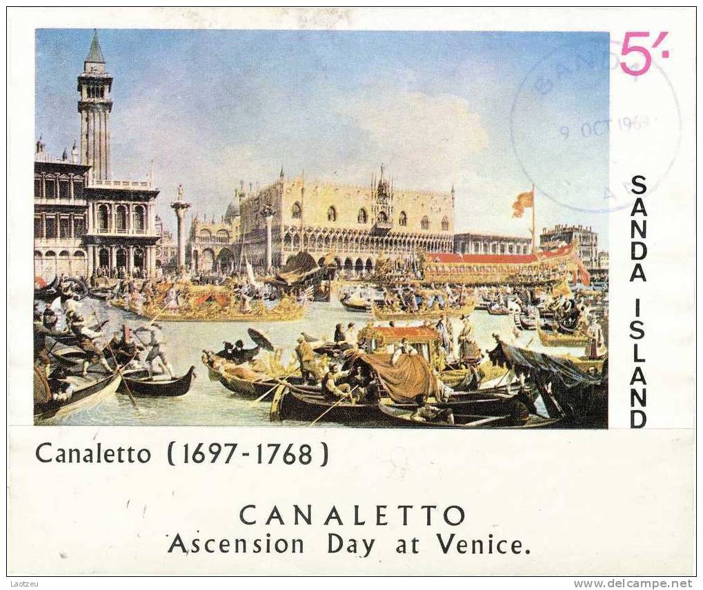 Sanda, 1969. ~ BF - Ascension Day In Venise (Canaletto) - Altri & Non Classificati