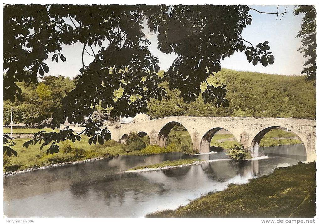 Gard - St Jean Du Gard , Le Vieux Pont En 1962 - Saint-Jean-du-Gard