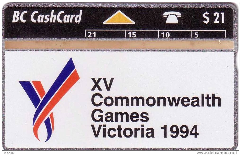 CANADA JEUX DU COMMONWEALTH VICTORIA 94 21$   NEUVE MINT  RARE  UT SUPERBE - Kanada