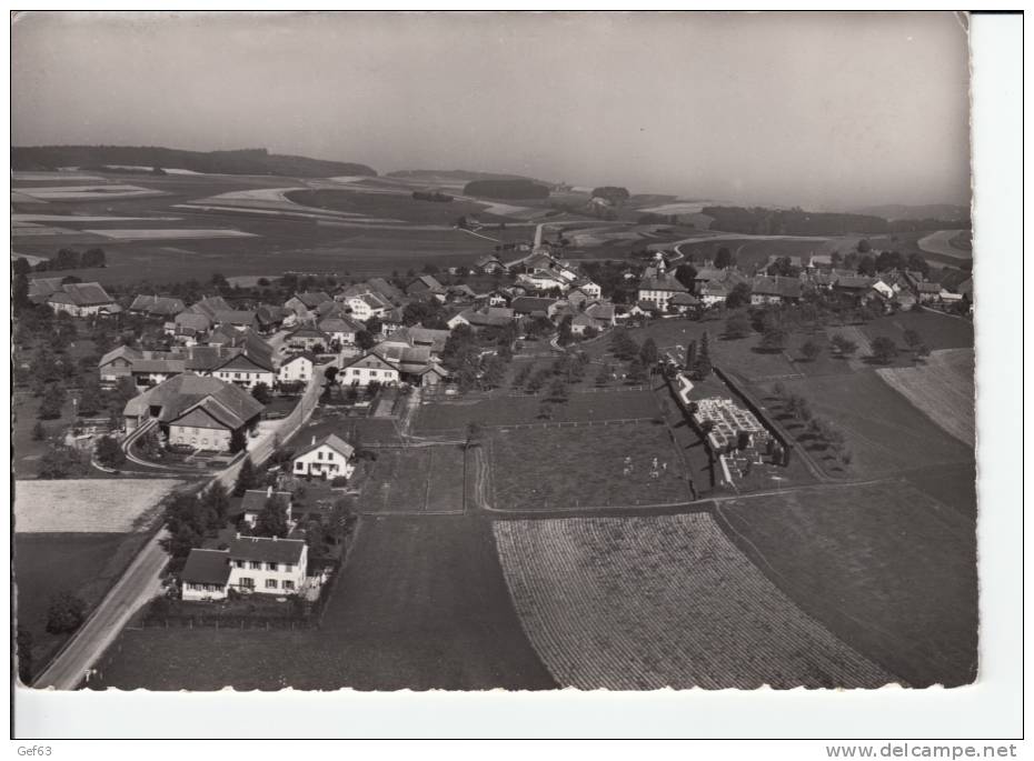 En Avion Au-dessus De Thierrens - District Du Gros-de-Vaud - Thierrens