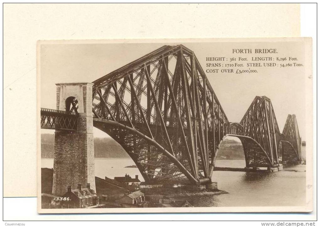 M 9 /M 10     FORTH BRIDGE   QUEENSFERRY EDIMBOURG      LOT 2 CARTES - West Lothian