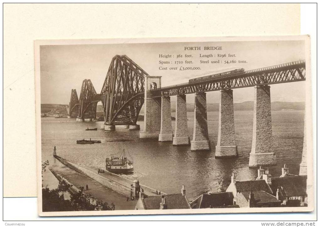 M 9 /M 10     FORTH BRIDGE   QUEENSFERRY EDIMBOURG      LOT 2 CARTES - West Lothian