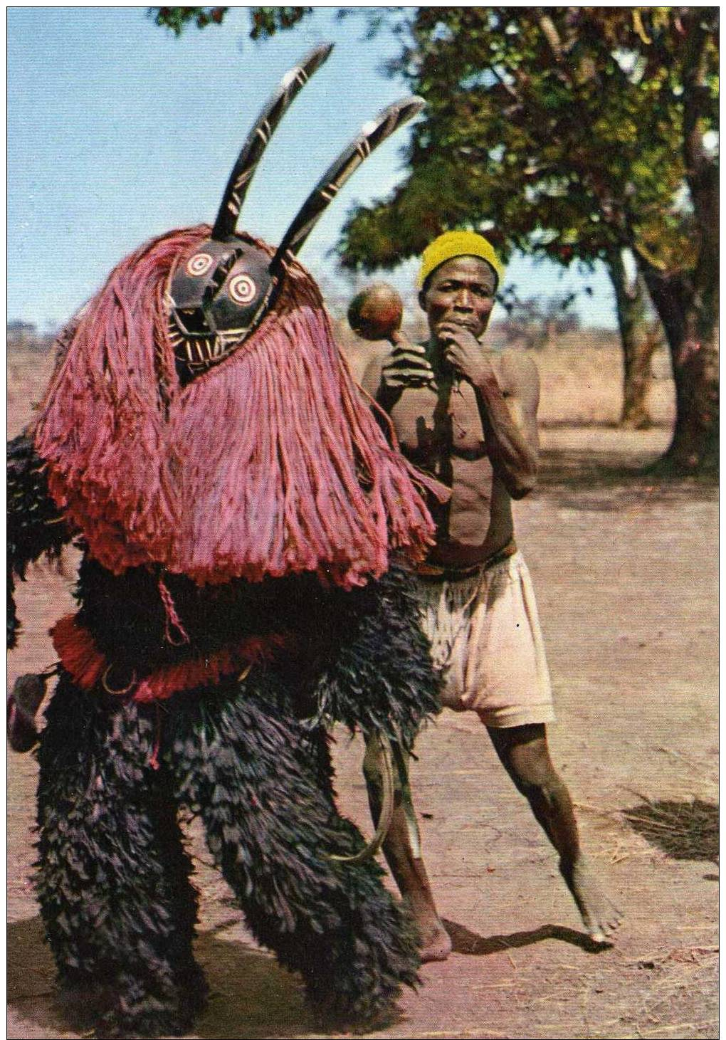 Haute-Volta ( Burkina-Faso): Danseur Bobo, Non Circulée - Burkina Faso