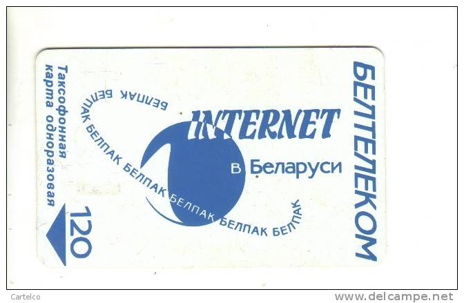 Belarus - Beltelecom Used Chip Phonecard - Internet - 120 Min - Belarus