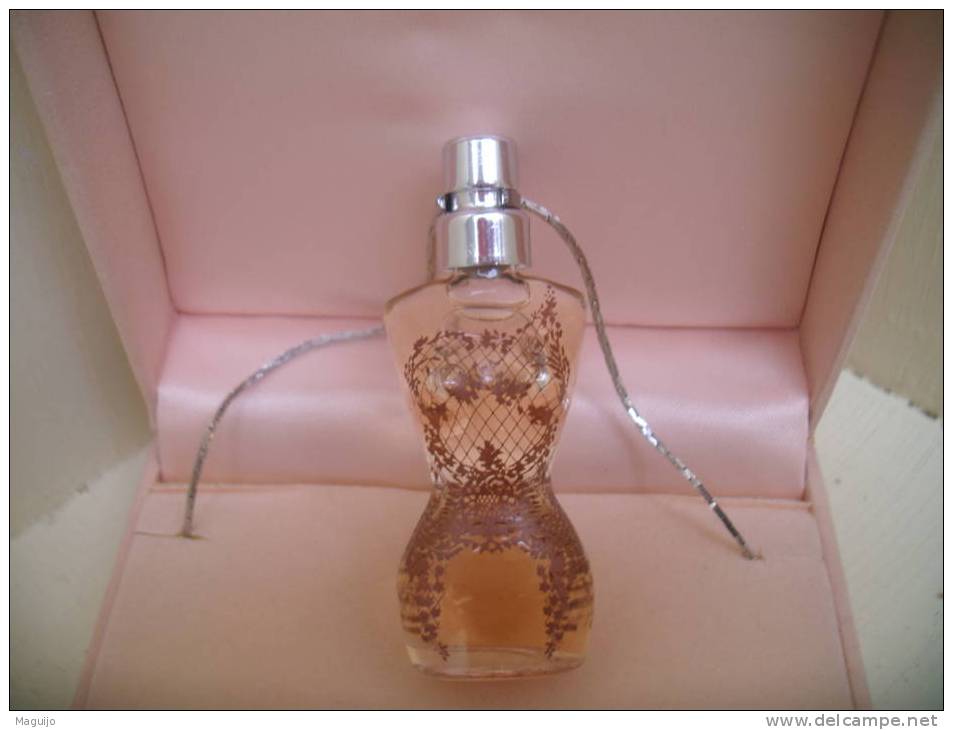 GAULTIER " CLASSIQUE" MINI FLAC./BIJOU UN SEUL !!VOIR ET LIRE !! - Miniatures Womens' Fragrances (in Box)