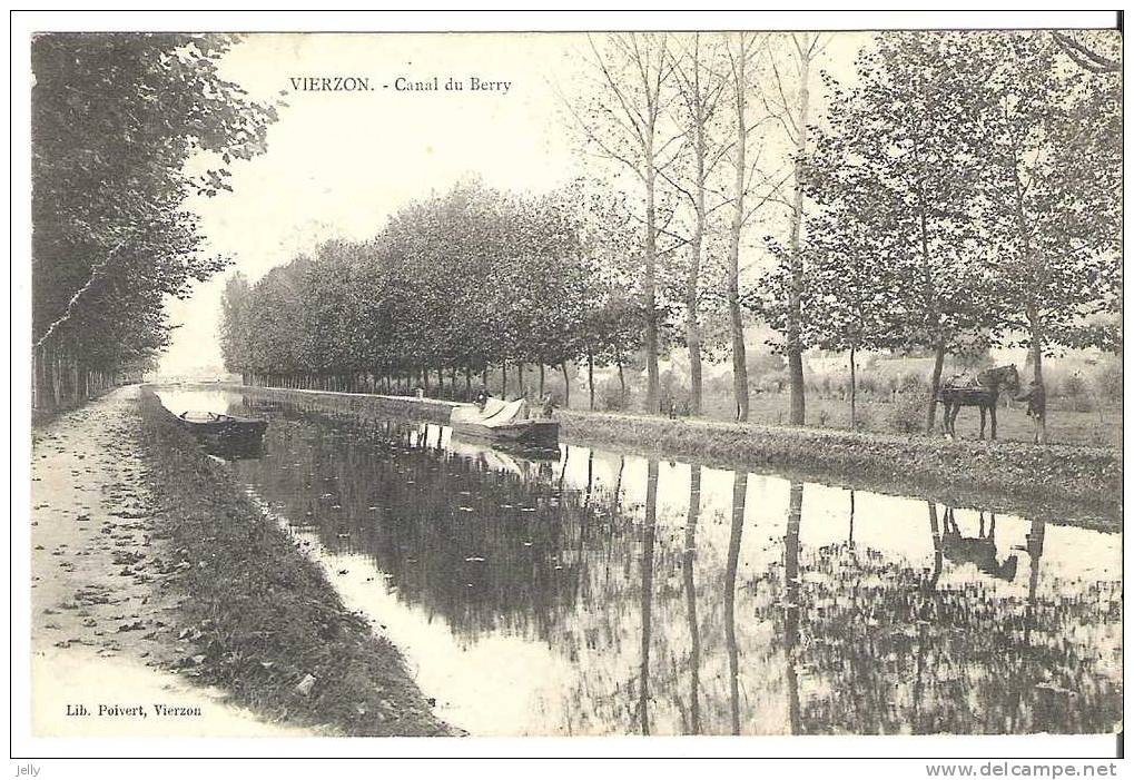 VIERZON   -  Canal Du Berry - Vierzon