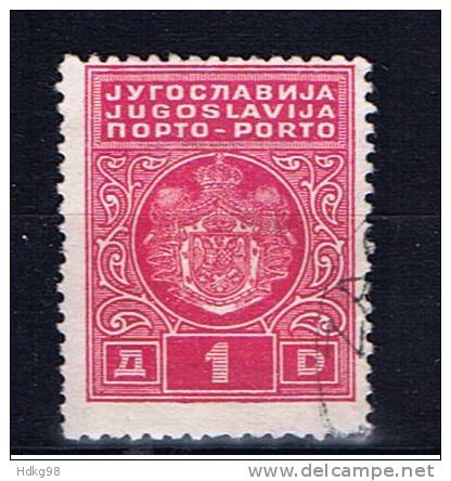 YU Jugoslawien 1931 Mi 65 Portomarke - Timbres-taxe