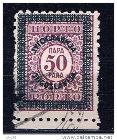 YU Jugoslawien 1933 Mi 69 Portomarke - Impuestos