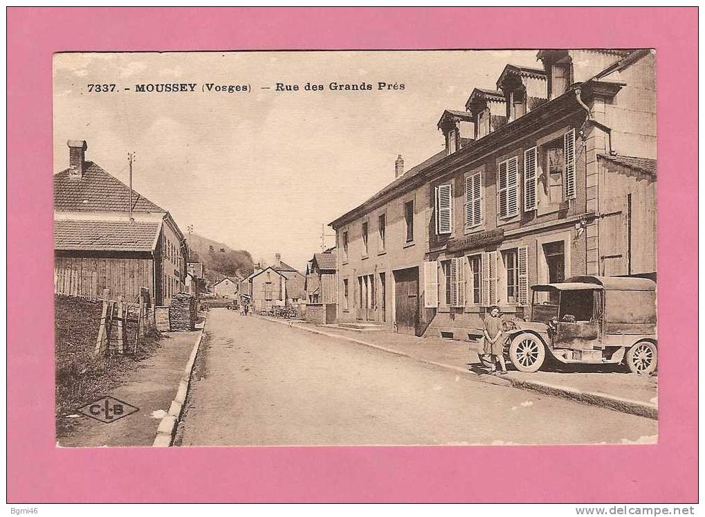 CPA..( 88 )  MOUSSEY  -  Rue Des Grands  Prés - Moussey