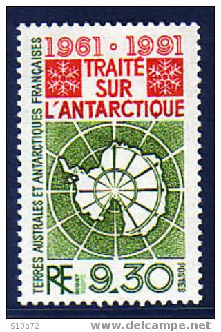 TAAF - 162 ** TB - 30è Anniversaire Du Traité Sur L'Antarctique - Autres & Non Classés