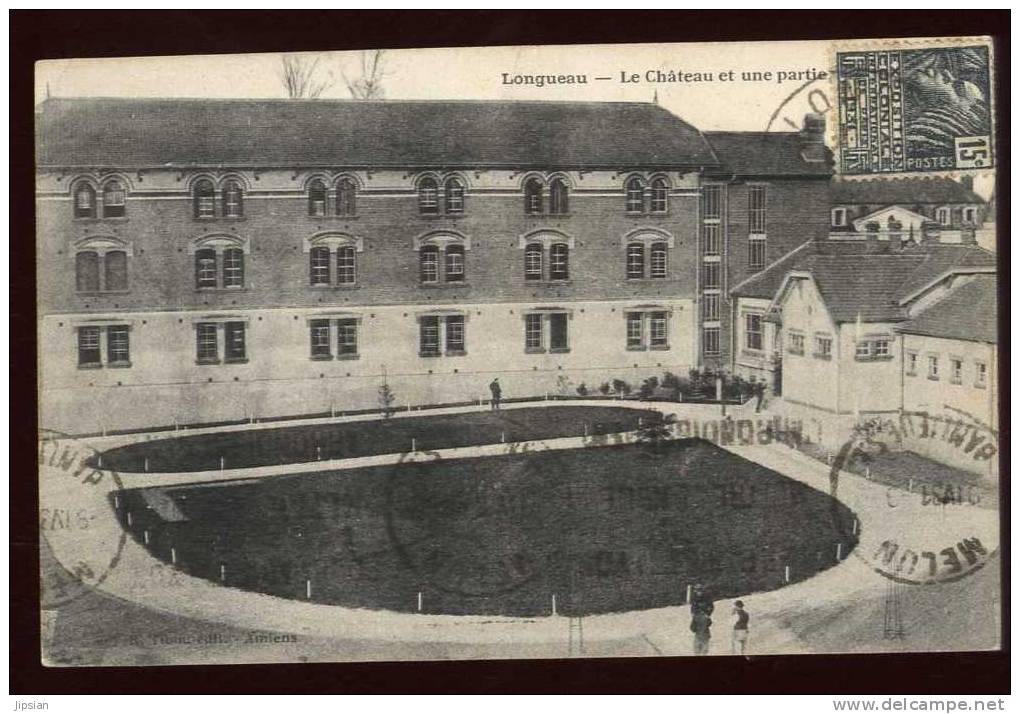 Cpa  Du 80 Longueau Le Château Et Une Partie De  ........   Std12 - Longueau