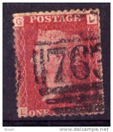 Grande Bretagne Victoria T.n°26 Ob. 1858.64.c.2.50€ - Oblitérés