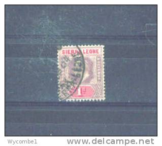 SIERRA LEONE - 1903  Edward VII  1d  FU - Sierra Leone (...-1960)