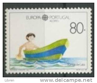 EUROPE CEPT 1989 PORTUGAL, AZOREN, ACORES. CHILDREN´S TOYS. MNH, POSTFRIS, NEUF**. - 1989