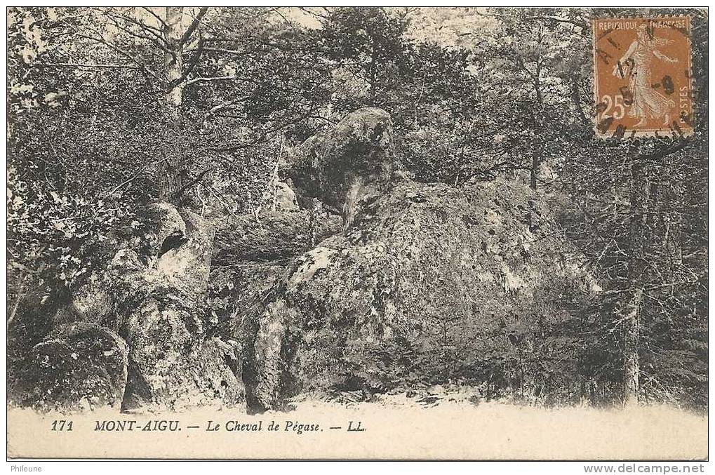 Mont-Aigu - Le Cheval De Pégase, Ref 1102-154 - Montaigu