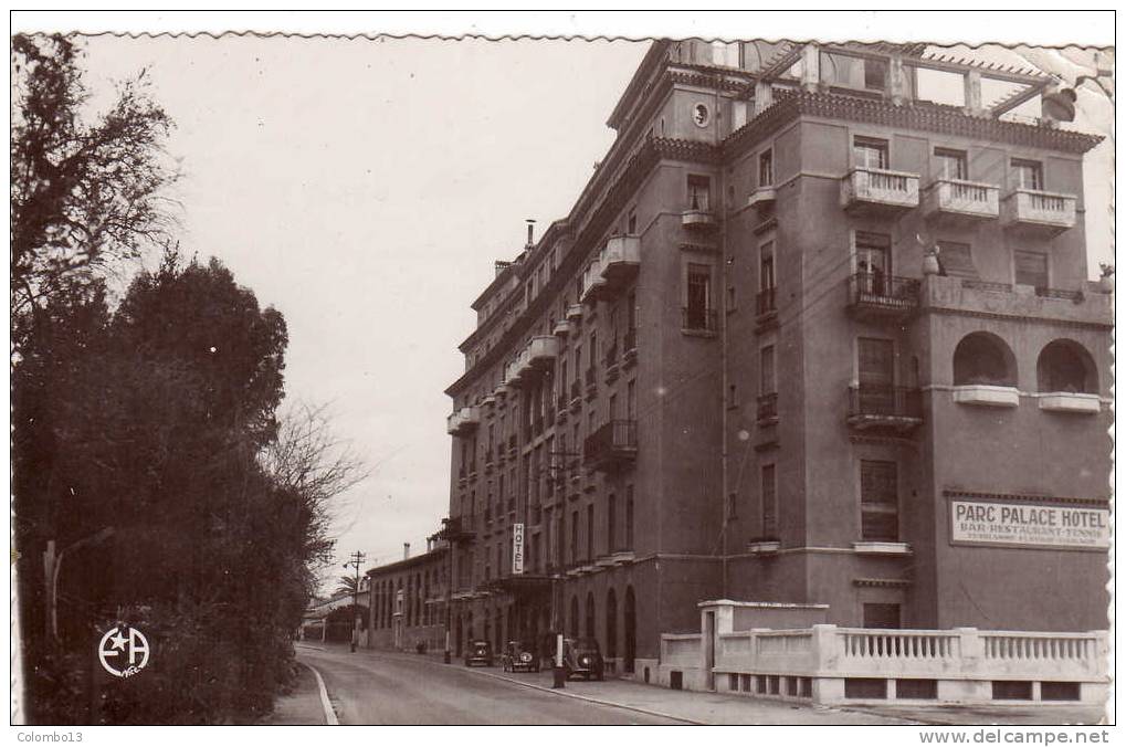 06 CPSM PETIT FORMAT GRASSE HOTEL PARC PALACE   CARTE PHOTO 1954 - Grasse