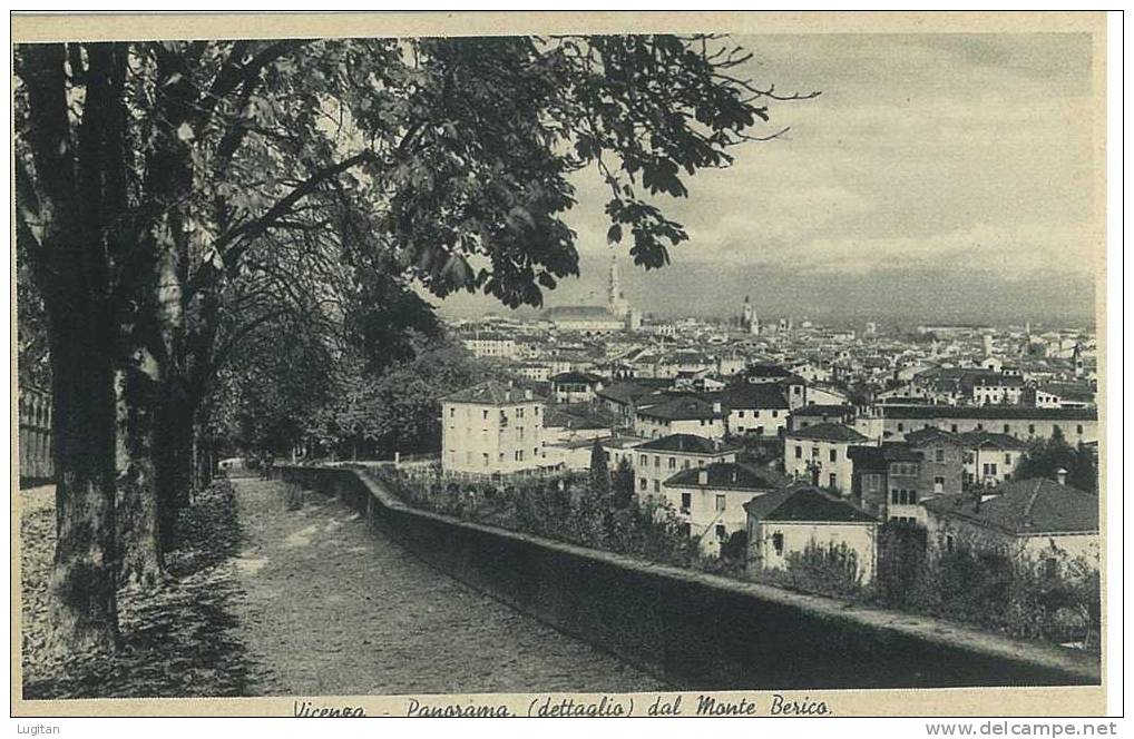 Cartolina - VICENZA - PANORAMA DAL MONTE BERICO - ANIMATA - PANORAMA - Vicenza