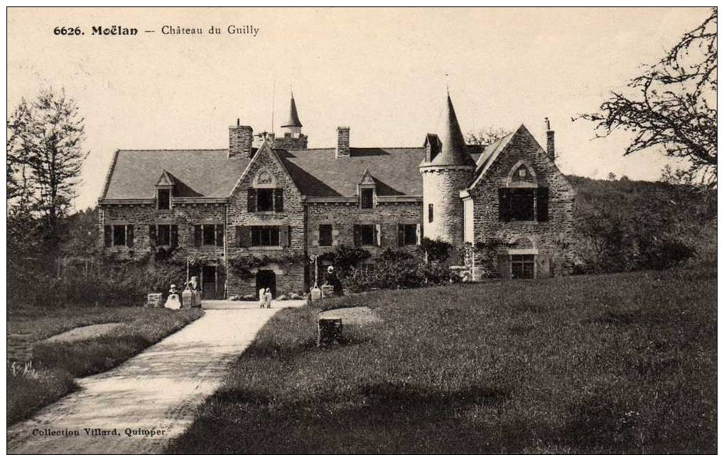 Carte Postale  MOELAN  Chateau De Guilly - Moëlan-sur-Mer