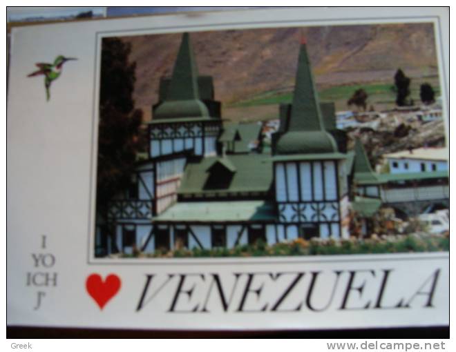 Venezuela, Apartaderos, Hotel Parque Turistico (big Card, Grand Carte, Grote Kaart, VERZENDING X2) - Venezuela