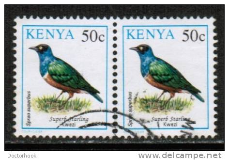 KENYA   Scott #  594  VF USED Pair - Kenya (1963-...)