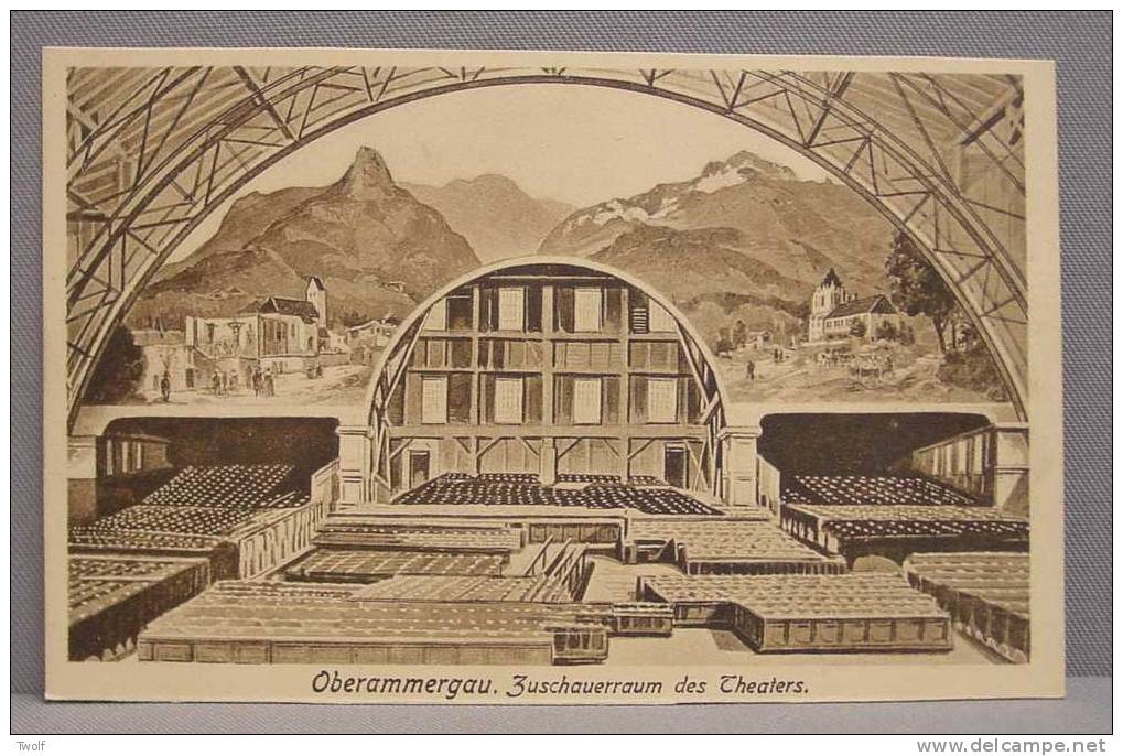 Oberammergau - Zuschauerraum Des Theaters - Ottmar Zieher, München - Oberammergau