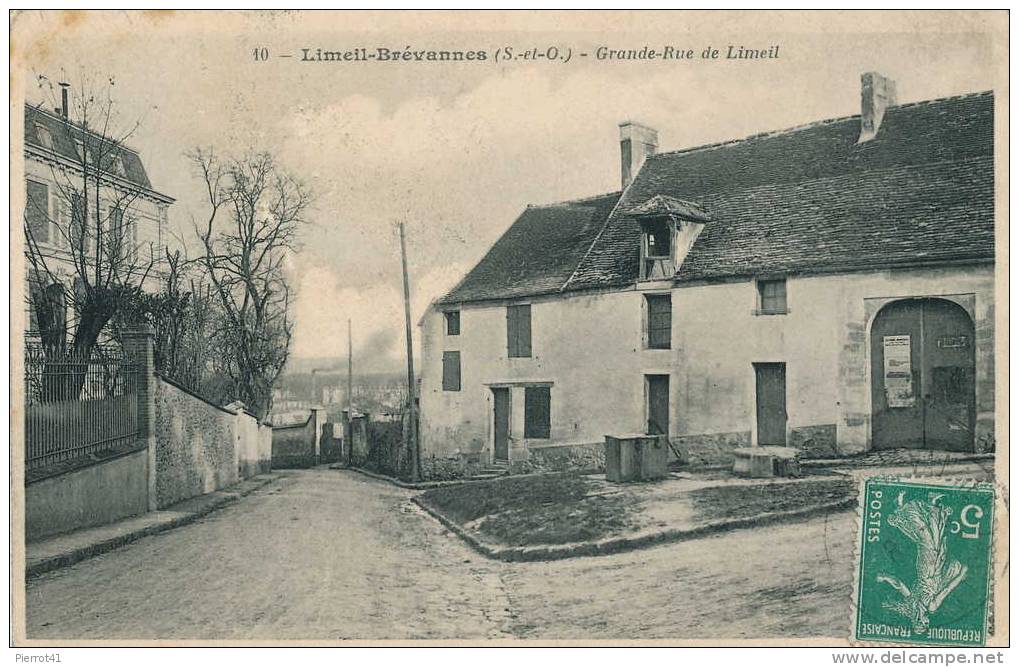 LIMEIL- BRÉVANNES - Grande Rue De Limeil - Limeil Brevannes