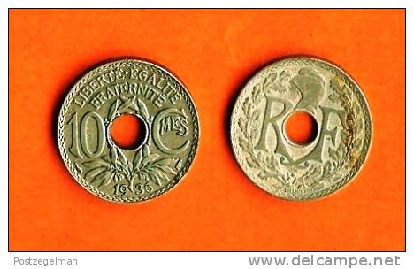 FRANCE 1941 10 Centimes Copper Nickel Km866a - Other & Unclassified