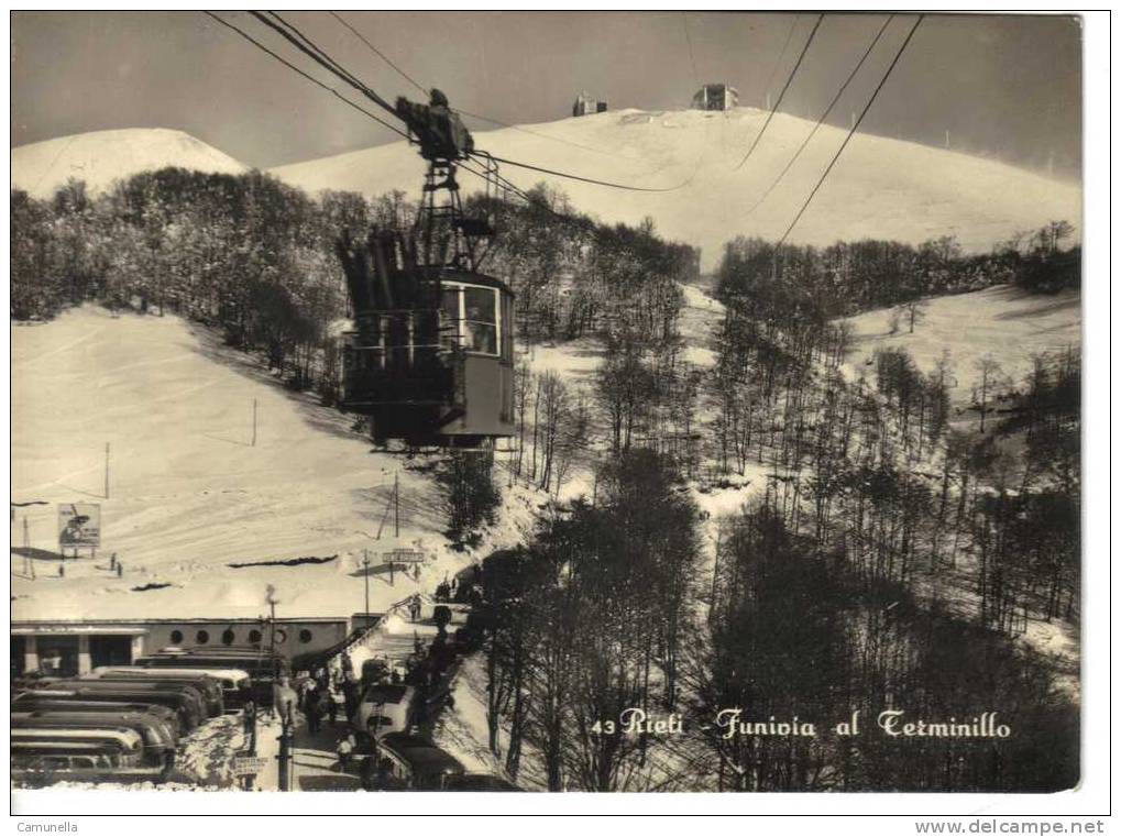 Terminillo- - Seilbahnen