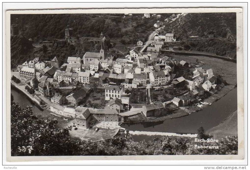 Luxembourg-Esch-Sûre- Panorama - Esch-Sauer