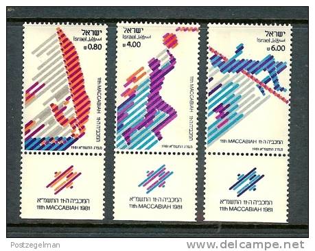 ISRAEL 1981 MNH Stamp(s) Sports Maccabiah Sg813-815 - Other & Unclassified