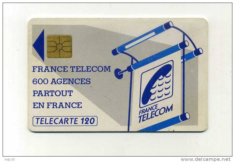 - TELECARTE FRANCE . 600 AGENCES - 600 Agences