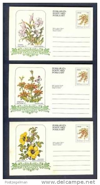 VENDA 1984 10 Postcards Flowers - South Africa