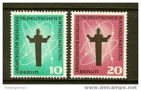 BERLIN 1958 MNH Stamp(s) Catholic Day 179-180 #1261 - Nuovi