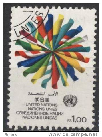 PIA  -  ONU  GINEVRA   - 1982  :  Serie Corrente - (YV 104) - Usati