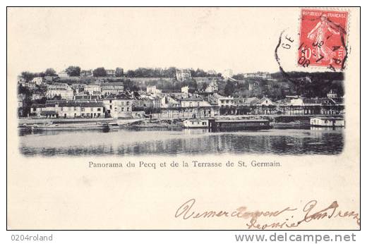 Panorama Du Pecq Et La Terrasse De St Germain : Achat Immédiat - Berneval