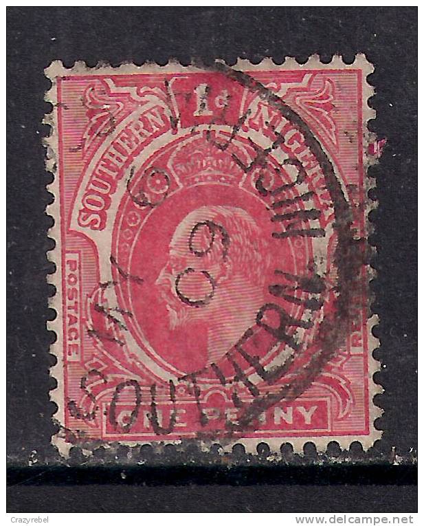 Southern Nigeria 1907 - 12  1d Red Used Stamp ( B51 ) - Nigeria (...-1960)