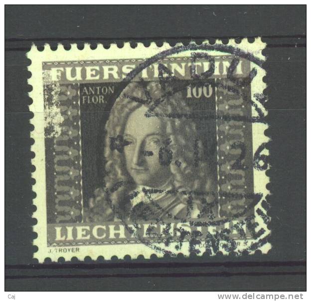 Liechtenstein  :  Yv  175  (o) - Gebruikt