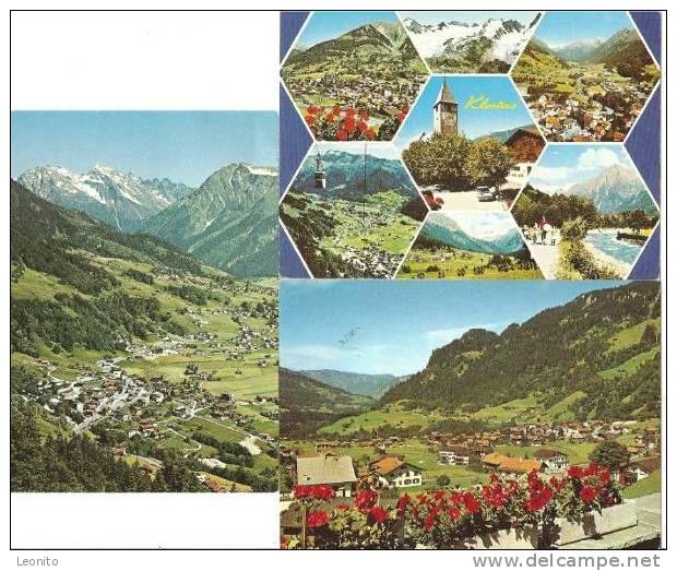 Klosters Sommer 6 Ansichtskarten Ab 1970 - Klosters
