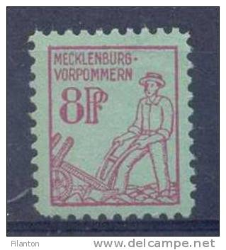 ALLIIERTE BESETZUNG - SOWJETISCHE ZONE (Mecklenburg-Vorpommern) - Mi Nr 13x - MNH** - Cote 1,50 € - Sonstige & Ohne Zuordnung