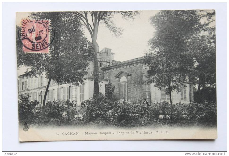 CPA - 94 - CACHAN - Maison Raspail - Hospice De Vieillards - Cachan