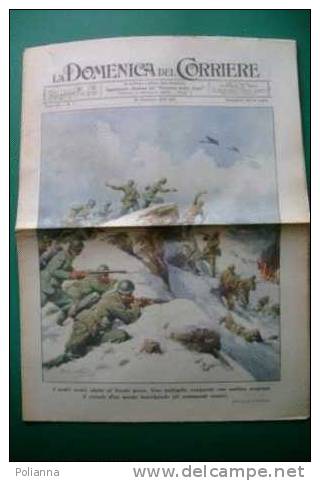 DC044# COPERTINA-LA DOMENICA DEL CORRIERE 1941/Ill.BELTRAME/ALPINI Al FRONTE GRECO/SICCITA' In ARGENTINA - Italian