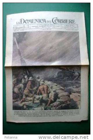 DC070# COPERTINA-LA DOMENICA DEL CORRIERE 1941/Ill.BELTRAME/GUERRA INTORNO A TABRUK/GENIERI TEDESCHI Al LAVORO - Italiano