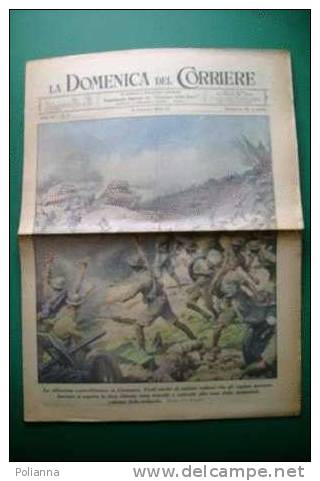 DC095# COPERTINA-LA DOMENICA DEL CORRIERE 1942/Ill.BELTRAME E MOLINO/CONTROFFENSIVA In CIRENAICA/MATRIMONI VIA ETERE - Italiaans