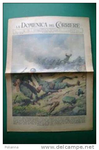 DC132# COPERTINA-LA DOMENICA DEL CORRIERE 1942/Ill. BELTRAME/EROISMO CAMICIE NERE TAGLIAMENTO/LANCIAFIAMME A STALINGRAD - Italien