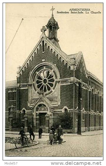 ARMENTIERES - Institution St Jude - La Chapelle - Armentieres