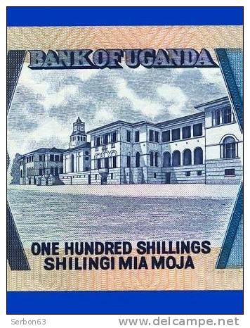 MONNAIE BILLET BANQUE AFRIQUE OUGANDA BANK OF UGANDA 100 ONE HUNDRED SHILLINGS - SHILINGI MIA MOJA 1994 PARFAIT ETAT