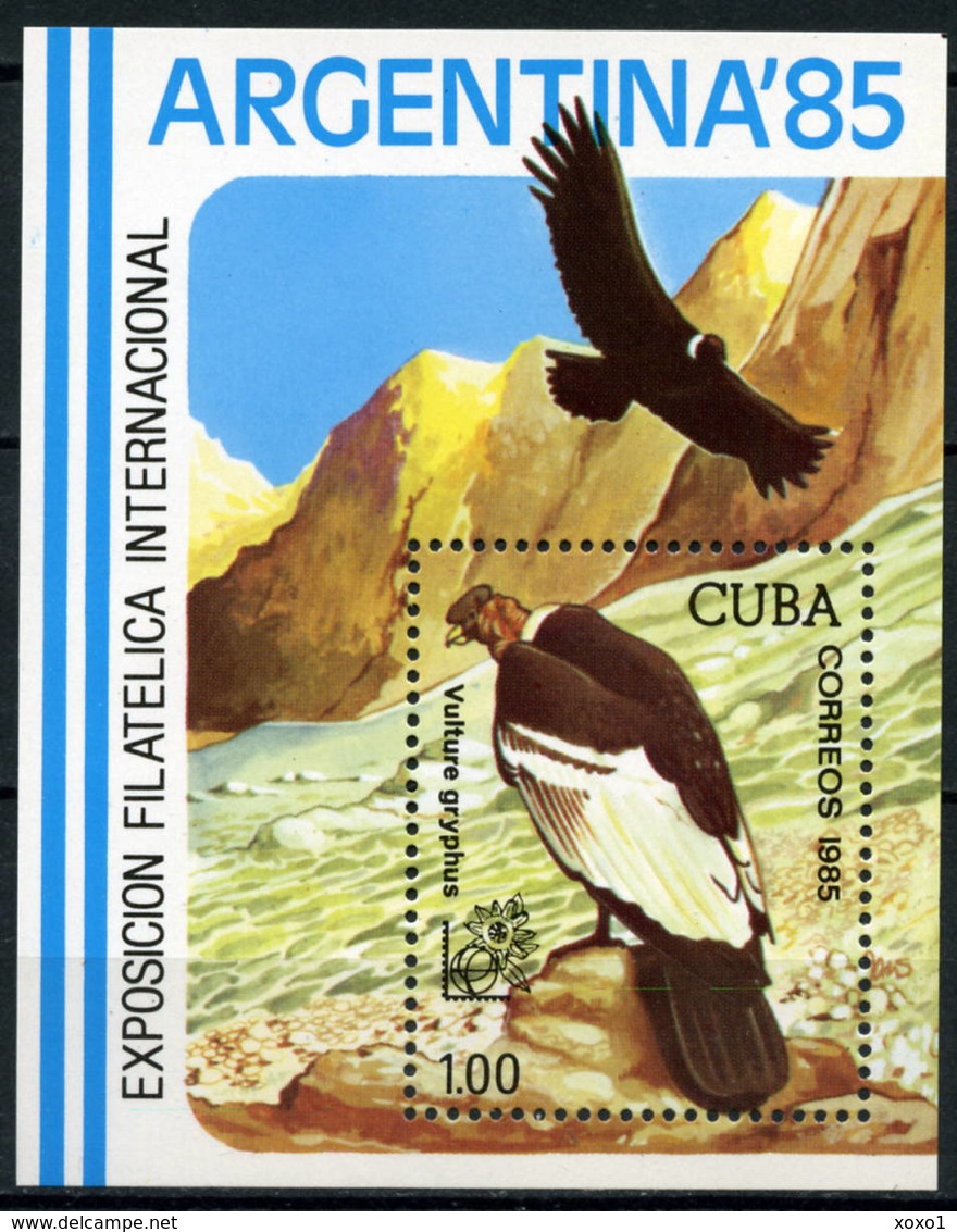 Cuba 1985 Mi.No. 2953(Block 90) Kuba Birds ARGENTINA ‘85 1v MNH**   5,00 € - Unused Stamps