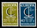 Ned 1966 Europa Zegels Mint Never Hinged 864-865 - Used Stamps